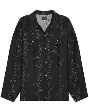 Needles Cowboy One-Up Shirt - Black