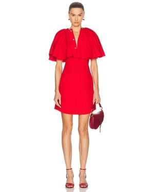 Ami Paris Shirt Dress - Red