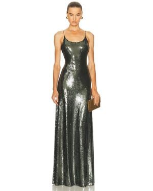 Alex Perry Singlet Gown - Green