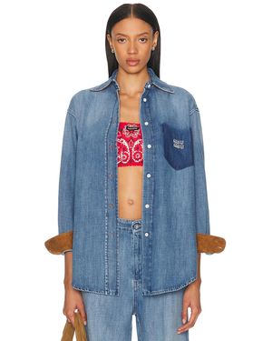 Miu Miu Denim Shirt - Blue