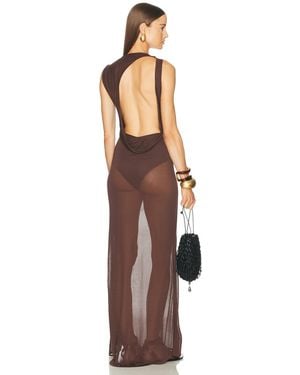 SRG Evan Maxi Dress - Brown