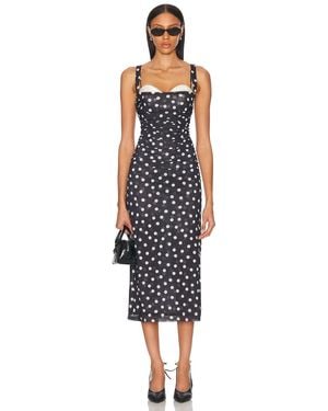 LPA Carla Midi Dress - Black