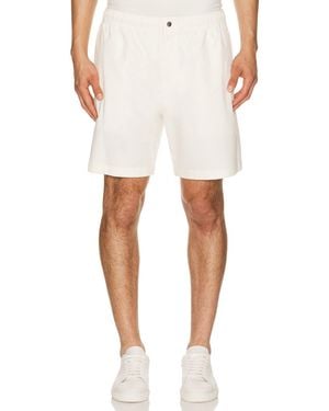 Theory Moonsoft Cotton Easy Shorts - White