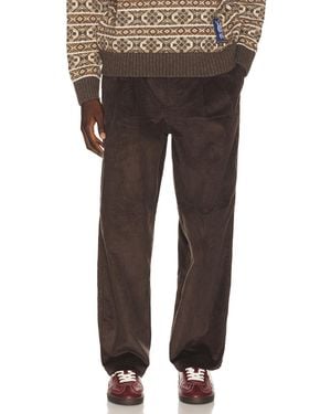 by Parra Minor Chords Corduroy Pants - Brown