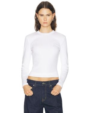 Carhartt Long Sleeve Philipa T-Shirt - White