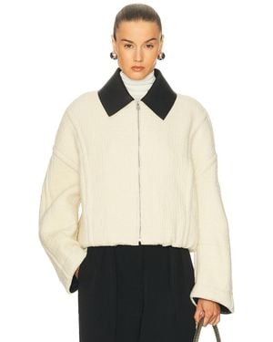 Jean Paul Gaultier Bomber Jacket - Natural