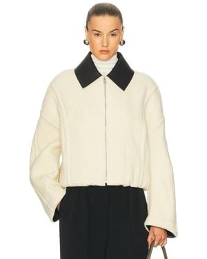 Jean Paul Gaultier Bomber Jacket - Natural