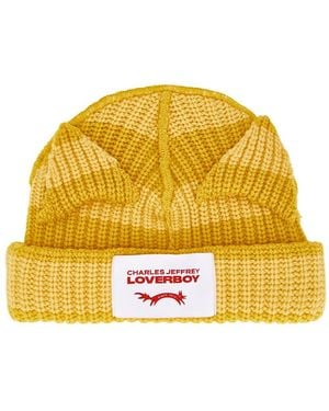 Charles Jeffrey Chunky Ears Beanie - Yellow