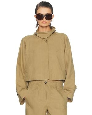 Helmut Lang Cropped Jacket - Natural
