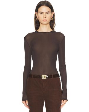 Acne Studios Ermana Top - Brown