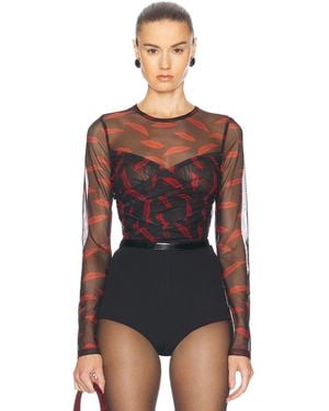 Simon Miller Kinny Mesh Top - Black