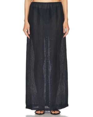 Leset Stella Maxi Skirt - Black