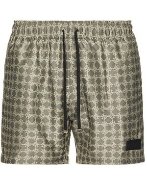 Amiri Ma Quad Swim Trunk - Green