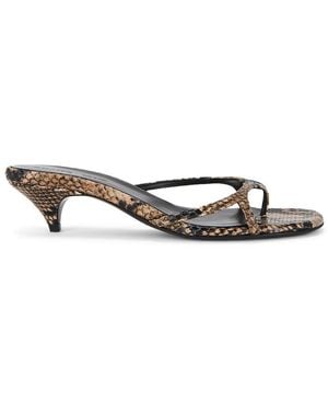KHAITE Mila Sandal - White