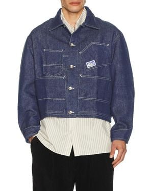 STORY mfg. Station Jacket - Blue