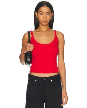 GRLFRND U-Neck Tank - Red