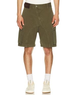 JW Anderson Twisted Patch Pocket Short - Green