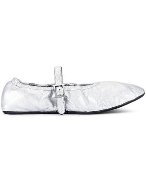 Helsa Ballerina Flat - White