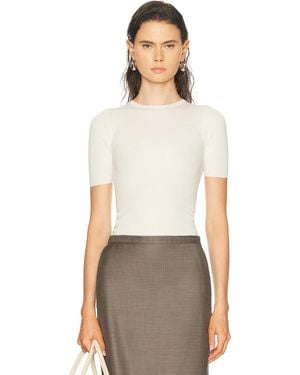 AMIYA Cara Short Sleeve Shirt - White