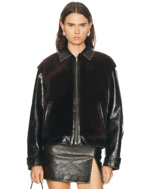 Miu Miu Vitello Jacket - Black