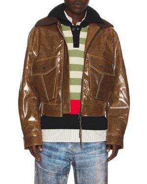 ANDERSSON BELL Mikoos 26 Bomber Jacket - Brown