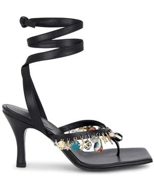 Christopher Esber Memento Charm Heel - Black