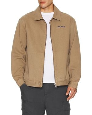 Palmes Forever Zip Jacket - Natural