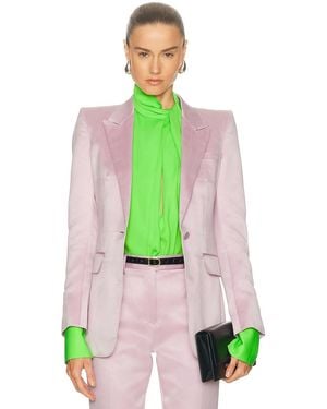 Tom Ford Duchesse Single Breasted Jacket - Green
