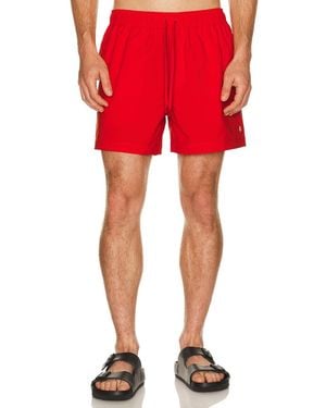Samsøe & Samsøe Moses Swim Shorts - Red