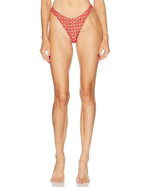 Heavy Manners High Cut Cheeky Bikini Bottom - Multicolor