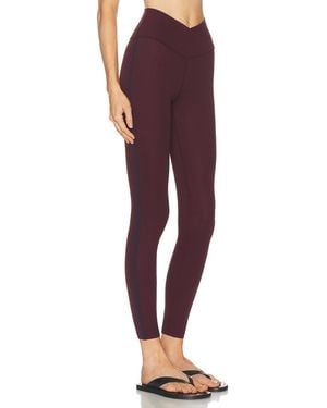 Splits59 Mia Rigor Legging W/ Stripe - Red