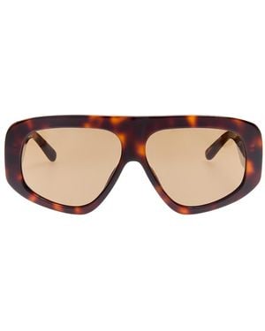 The Attico Milano Sunglasses - Natural