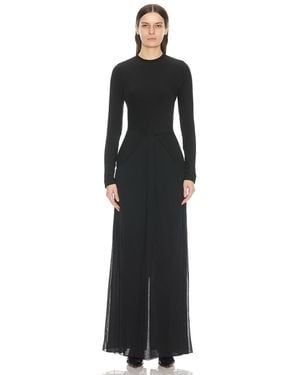 The Row Anselm Dress - Black