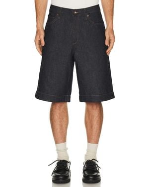 Rag & Bone Baggy Denim Short - Blue