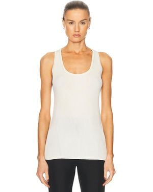 Helmut Lang Twist Tank Top - White