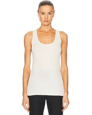Helmut Lang Twist Tank Top - White