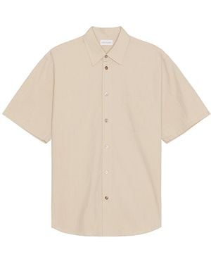 John Elliott Ss Cloak Button Up - White