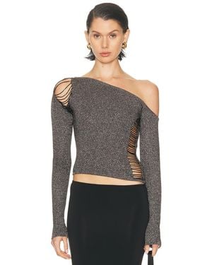 MAY MASHIAH Annie Top - Gray