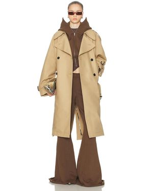 Acne Studios Olu Trench Coat - Natural