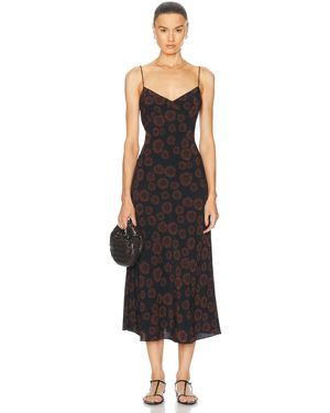 Matteau Low Back Slip Dress - Black
