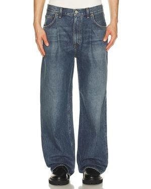 Agolde Benton Pleat Jean - Blue