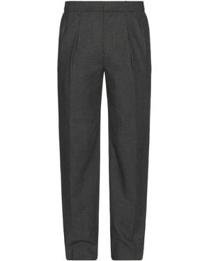 Club Monaco Pleated Wool Trouser - Gray