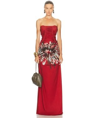 Silvia Tcherassi Collins Dress - Red
