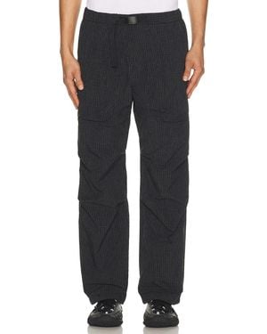 Snow Peak Kasuri Ripstop Pants - Black