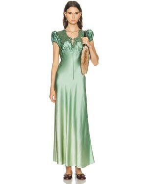 Chloé Slip Dress - Green