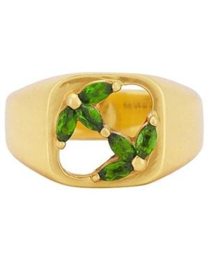 MAPLE 3Am Signet Ring - Multicolor