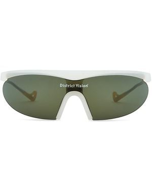 District Vision Koharu Eclipse Sunglasses - Green