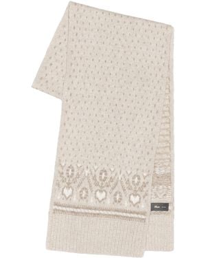KHAITE Lucerne Scarf - Natural