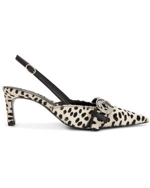 Coperni Belt Kitten Heel - Metallic