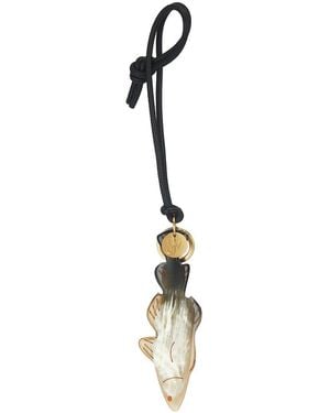 JW Anderson Fish Charm - White